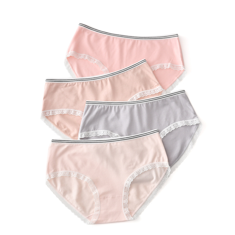 suntek少女内裤女童发育期16初中学生女孩高中14女生三角短裤13岁夏薄