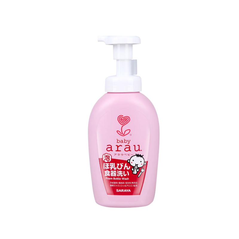 ARAU BABY/亲皙宝贝奶瓶清洁剂果蔬洗涤液婴幼儿奶渍清洁液500ml