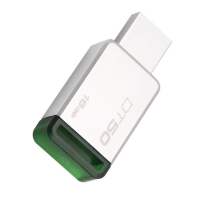 金士顿(Kingston)USB3.1 16GB 金属U盘 DT50 高速车载U盘 绿色