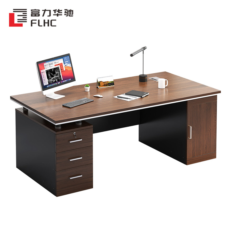 富力华驰 办公桌 160*70cm 张高清大图