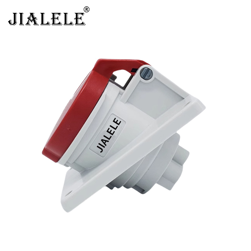 JIALELE 航空插座 斜 16A 5孔/个