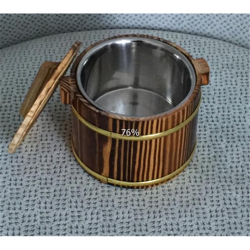 本色16cm就木桶(无内胆无盖) 木桶饭木桶餐厅饭桌盛饭小饭桶木桶