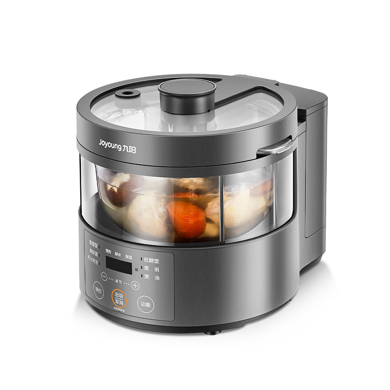 九阳蒸汽智能电饭煲3l家用多功能全自动太空灰视频