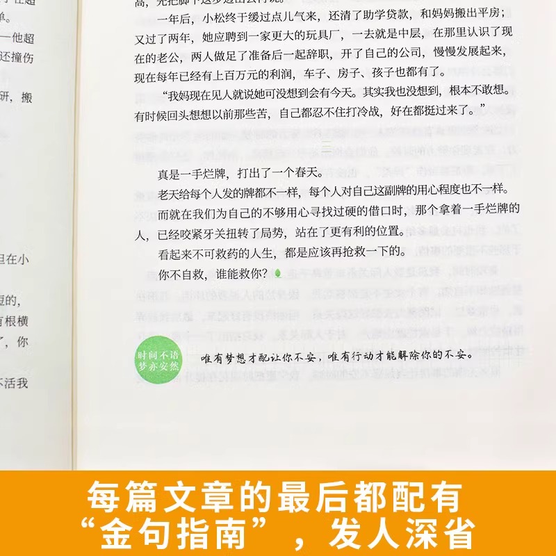 [单册]不努力-何以谈未来 [正版]意林小励志系列全4册 敢行动梦想才生动+懂自律方能成大器+聪明人都下笨功夫+不努力何高清大图
