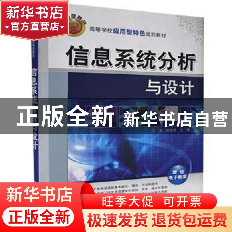 正版 信息系统分析与设计 丁浩,高学贤主编 清华大学出版社 9787