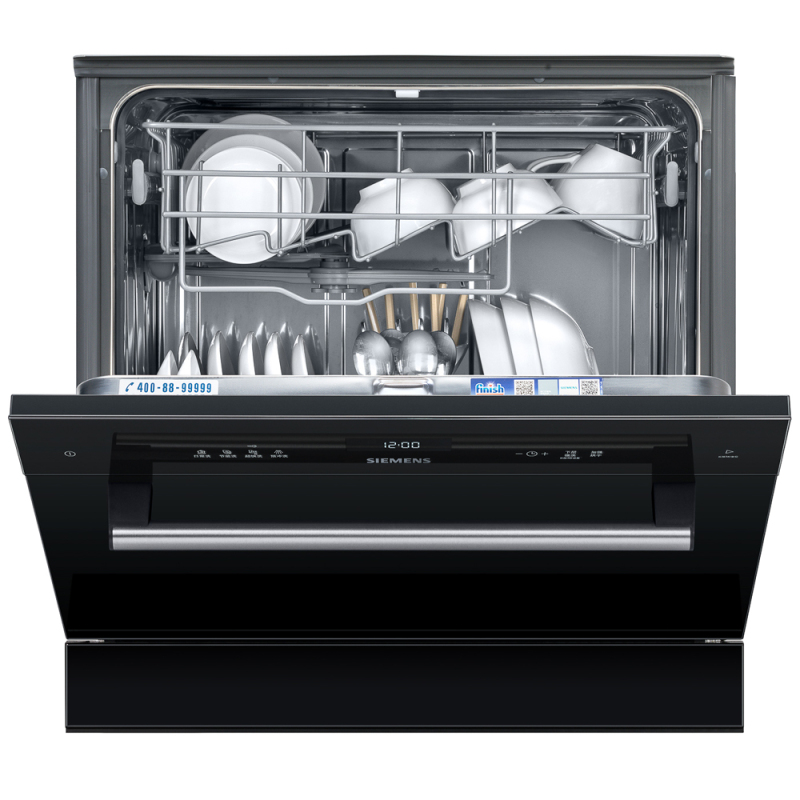 西门子（SIEMENS）洗碗机全自动进口家用嵌入式 高温消毒10套 SC454B08AC