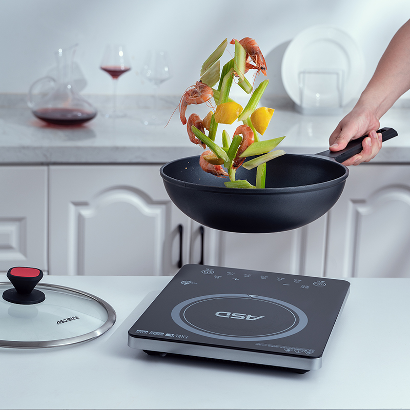 爱仕达(ASD) 套装锅 PL03A7WG 磁通新不粘三件套高清大图