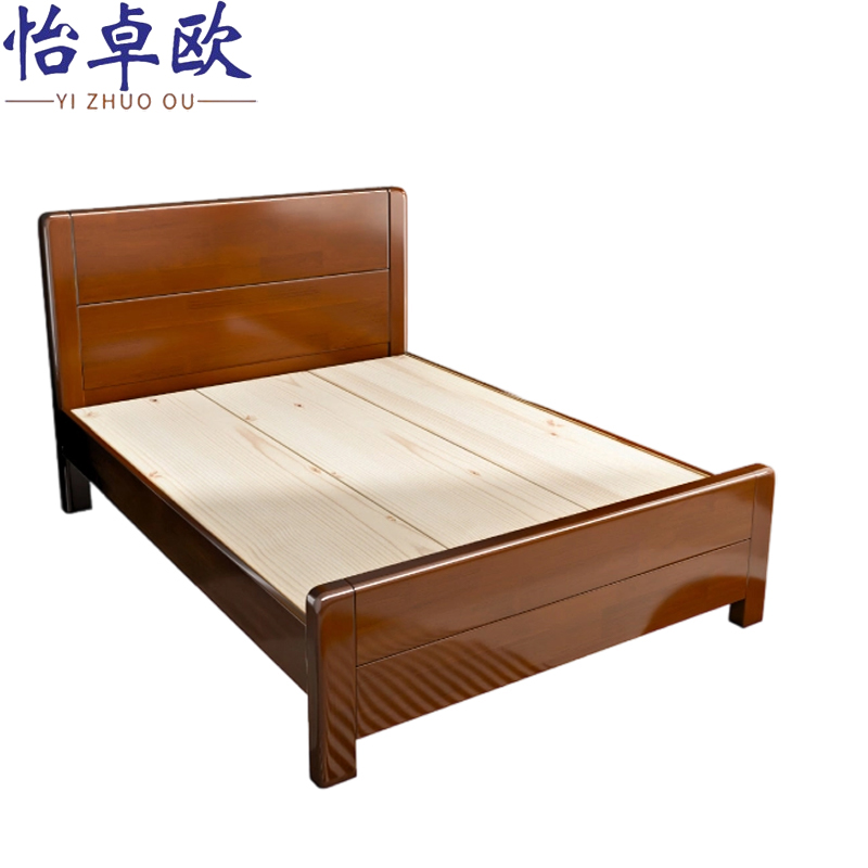 怡卓欧木床190*150*48cm张高清大图