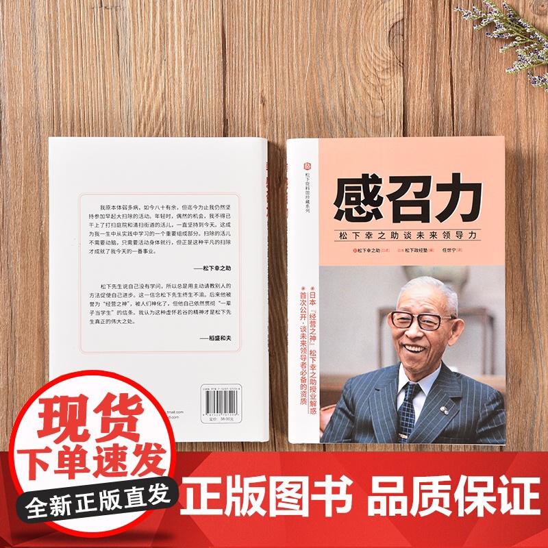 感召力:松下幸之助谈未来领导力 松下幸之助;松下政经塾( 东方出版社 正版书籍高清大图
