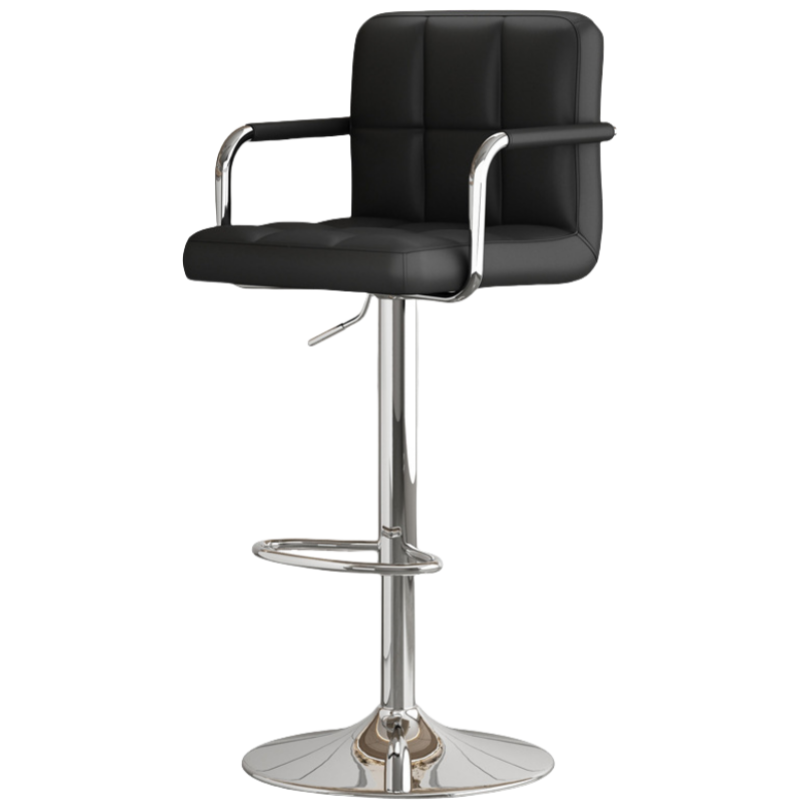 河洛伟业 吧台椅 皮质 把高清大图