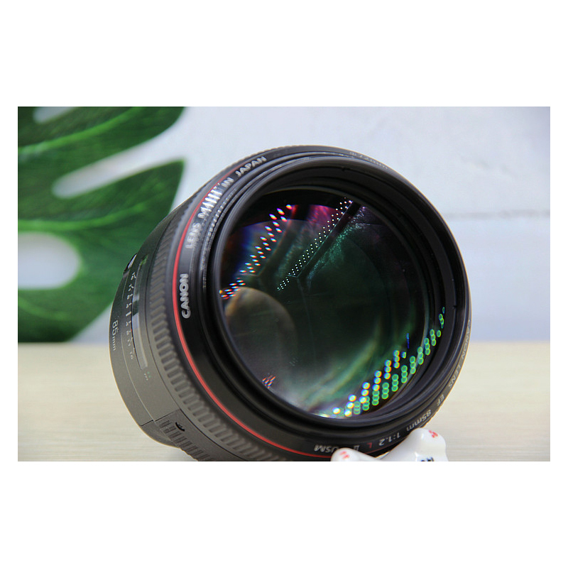 [二手95新]佳能/Canon EF 85mm f/1.2L II USM (大眼睛) 红圈中长焦镜头