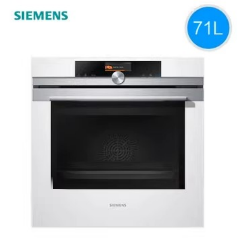 西门子(SIEMENS)HB676G8W1W 71升大容量原装进口烤箱(嵌入式)高清大图