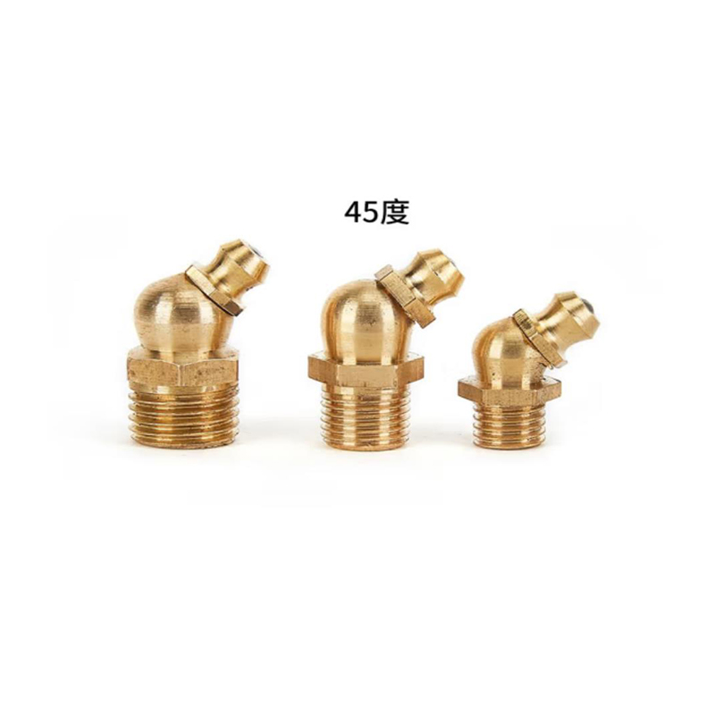 高松takama 黄铜黄油嘴45°角6mm601026 /1个 45°角6mm
