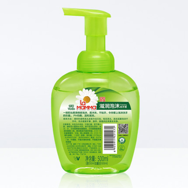 妈妈壹选泡沫洗手液香草500ml 威露士(Walch)出品
