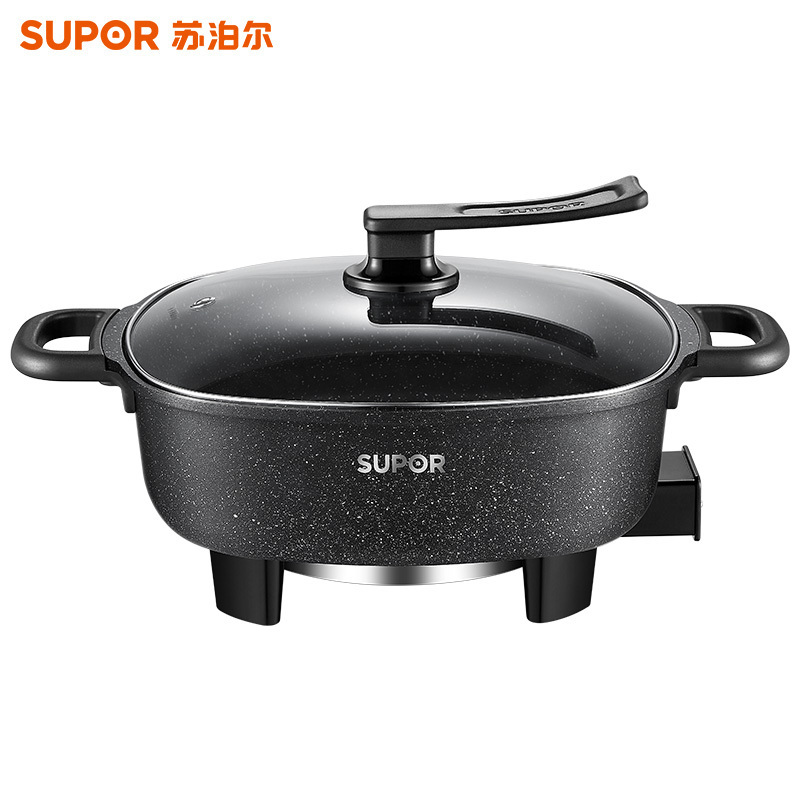 苏泊尔(SUPOR)电火锅锅家用多功能一体式电热锅电炒锅电煮锅炒菜电锅不粘H3232FK852