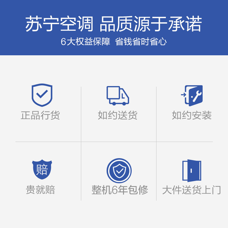 统帅海尔出品 小6匹全直流变频中央空调家用一拖四一级能效 智慧自清洁0元安装套餐 RFC140STSJVA一拖四