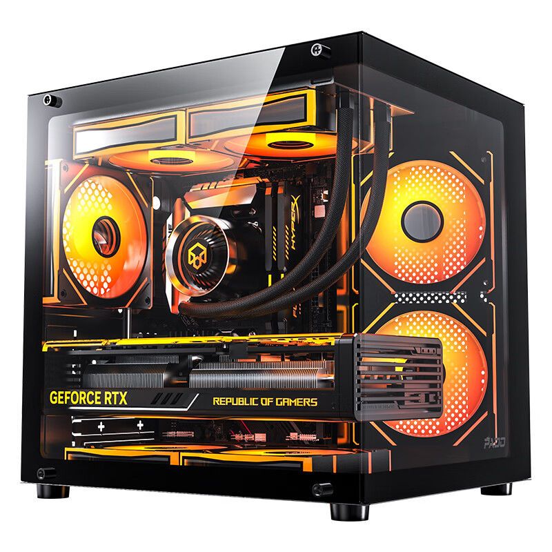 i5 13400F/RTX5060Ti 8G独显DDR5 32G双内存WIFI蓝牙无线DIY主机台式电脑组装电脑游戏电竞直播AI设计电脑5060Ti主机高清大图