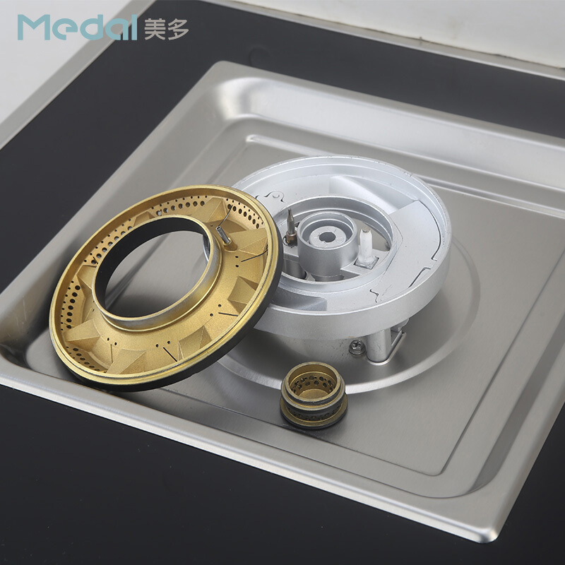 美多(medal)集成灶Q2/烟灶消一体机 油烟机燃气灶消毒柜套装 智能轮远程控制 自动清洗 侧吸下排 液化气