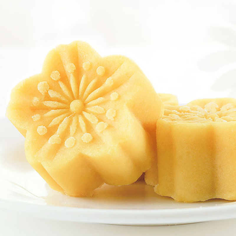 雅觅豆糕传统手工点心添加安佳黄油糕点原味低糖绿豆糕320g高清大图