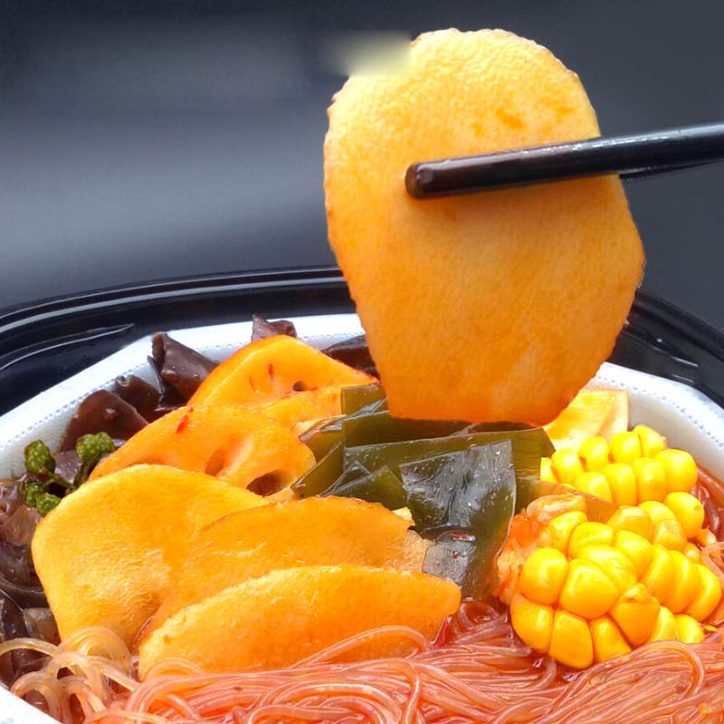 海底捞番茄牛腩自煮火锅365g*2+海底捞藤椒味什锦蔬菜自煮火锅410g*2高清大图