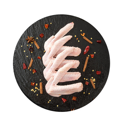 新希望六和 鸭二节翅 1000g/袋 鸭翅 烧烤火锅食材