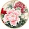 2021年新款钻石画满钻牡丹贴钻十字绣花卉客厅卧室圆形中式钻石绣 满钻[40*40cm]钻量多加40%