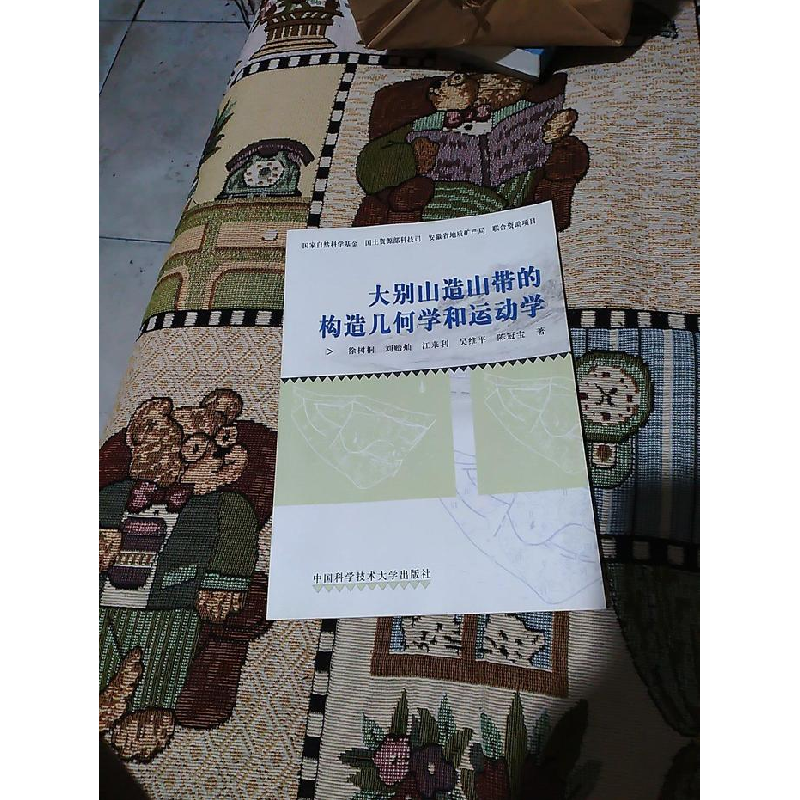 正版新书]大别山造山带的构造几何学和运动学徐树桐 国别9787312高清大图