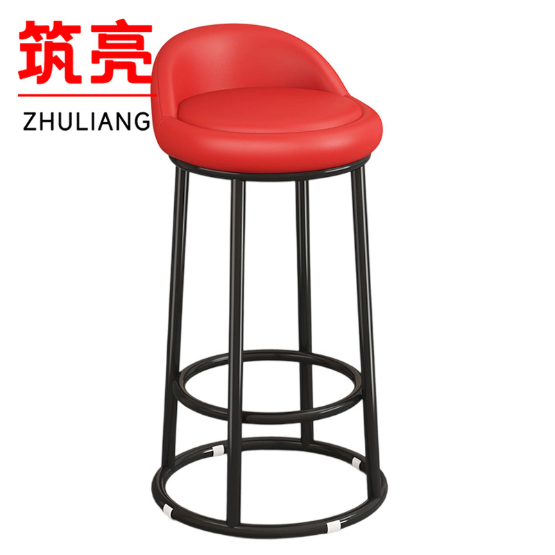 筑亮 吧台椅 38*38*82cm 个高清大图