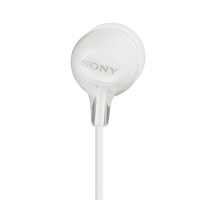索尼(SONY) MDR-EX15LP 耳机入耳式重低音手机通用电脑音乐耳塞 白色
