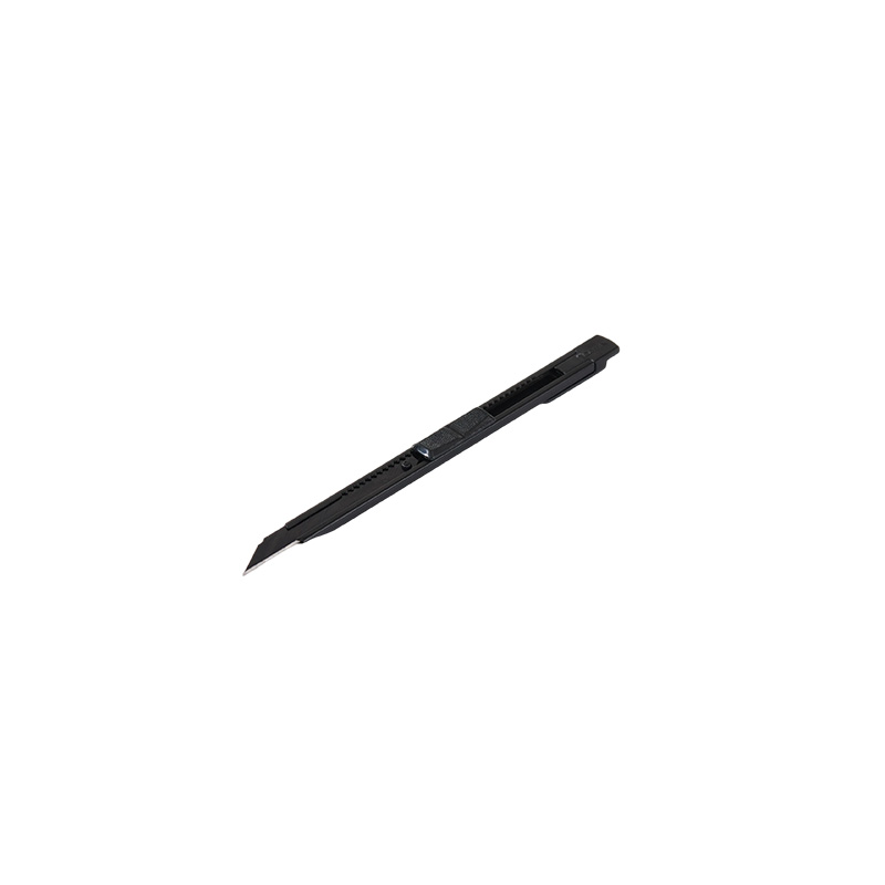 齐心 ZB0026 金属黑刃美工刀 9mm 30° 黑 单把装高清大图