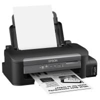 EPSON爱普生M105黑白喷墨打印机连供 A4不干胶无线wifi家用办公 套餐一