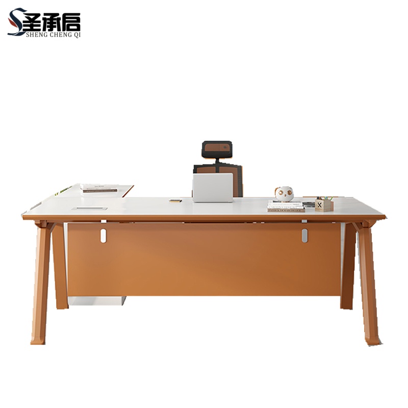 圣承启 单人桌 1.4m带椅张高清大图