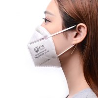 [苏宁自营]折叠工业防尘口罩 立体口罩 女男耳戴式打磨煤矿粉尘口罩 KN95防雾霾口罩1860 耳戴式白色10只装
