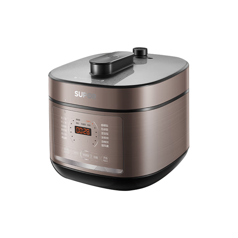 苏泊尔SUPOR智能电压力锅6升多功能烹饪快速高压时尚设计-SY-60FC4087