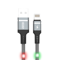 ASPOR A182 iphone数据线流光充电线器声控发光闪光追光冲电线 灰色