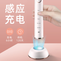 金正(NiNTAUS)声波电动牙刷白色 IPX7级防水 杜邦刷毛 五大智能模式智能压力感应感应式充电智能换区JZ-X5B