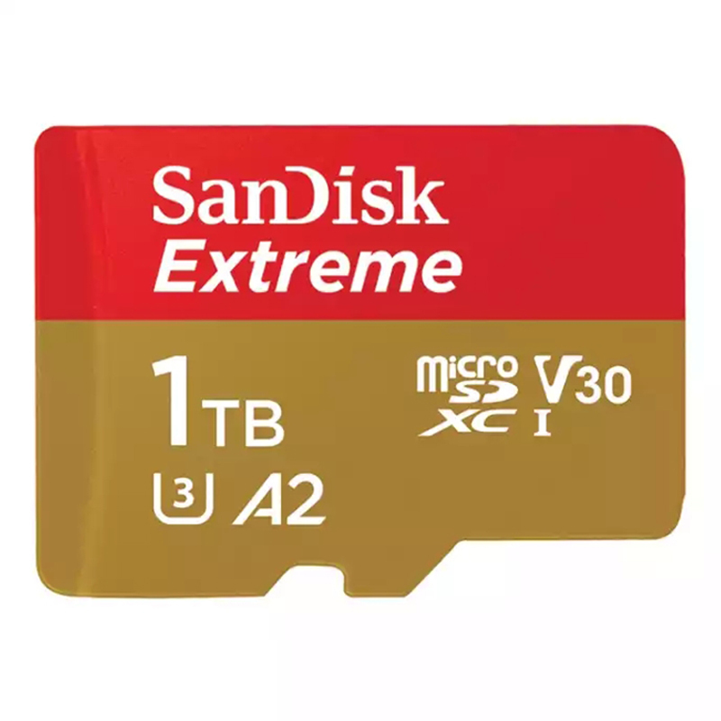闪迪(Sandisk)A2 TF卡手机内存卡读160MB/s写90MB/s运动相机无人机存储卡Micro SD卡 1TB