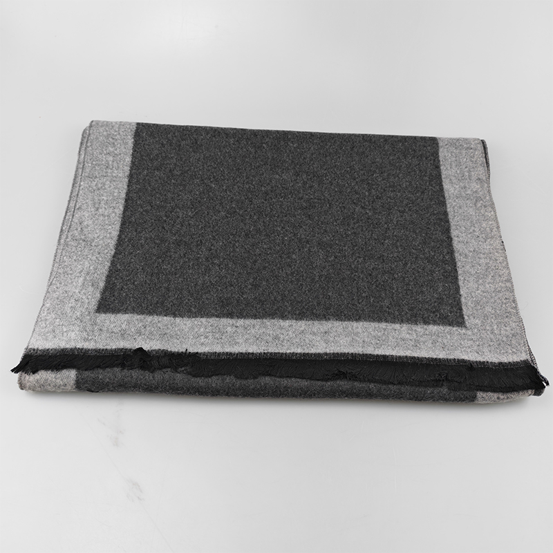 鸽护 羊毛围巾 GH216QDK-30 条高清大图