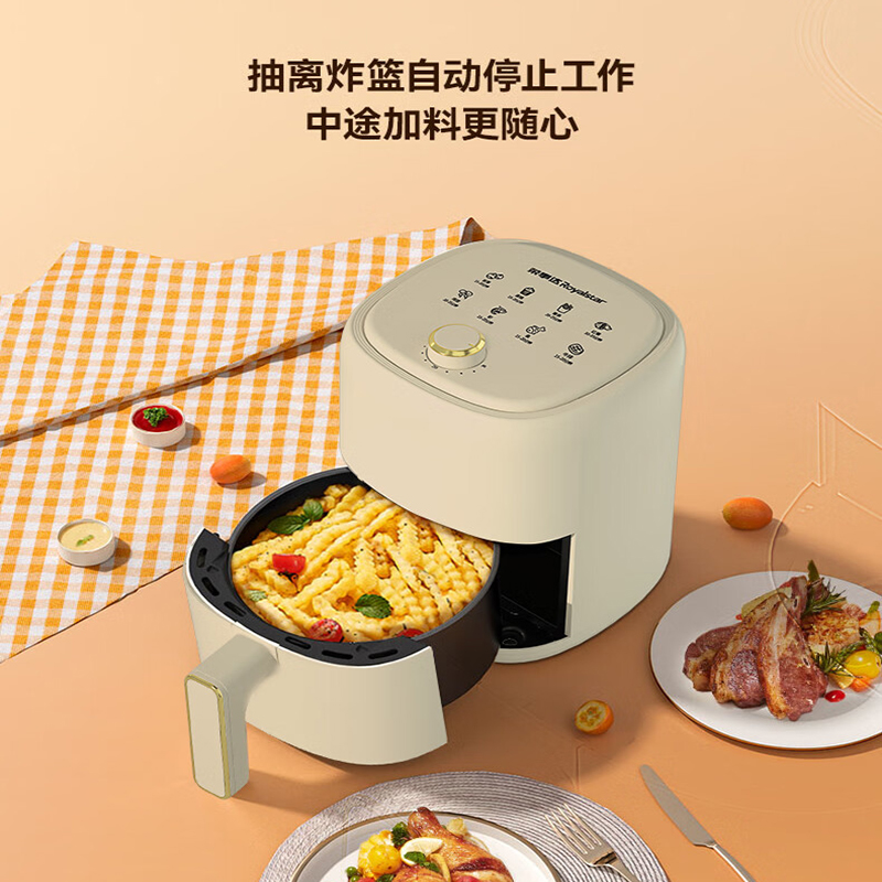 荣事达多功能空气炸锅电烤锅薯条锅 RS-AF826高清大图