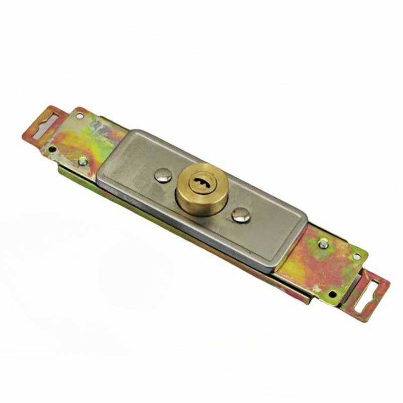 依诺九吉 通用卷帘门锁卷闸门锁月牙锁芯 多型号 把高清大图