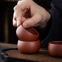 金镶玉紫砂壶功夫茶茶具套装喝泡茶壶杯宜兴手工陶瓷整套家用 西施套装