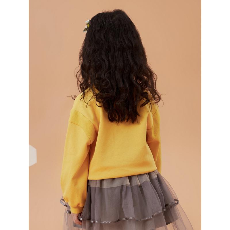 moomoo童装女童卫衣2021春秋新款趣味卡通宽松舒适儿童上衣打底衫_477高清大图