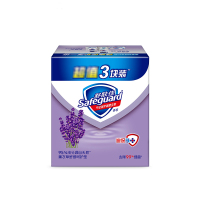 舒肤佳Safeguard 薰衣草舒缓呵护香皂115克X3