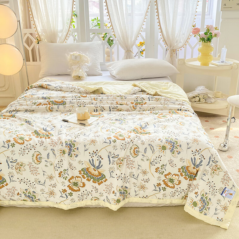 保罗大卫PAUI DAVID纯棉保暖被150*200cm轻柔舒适1.8米床适用高清大图