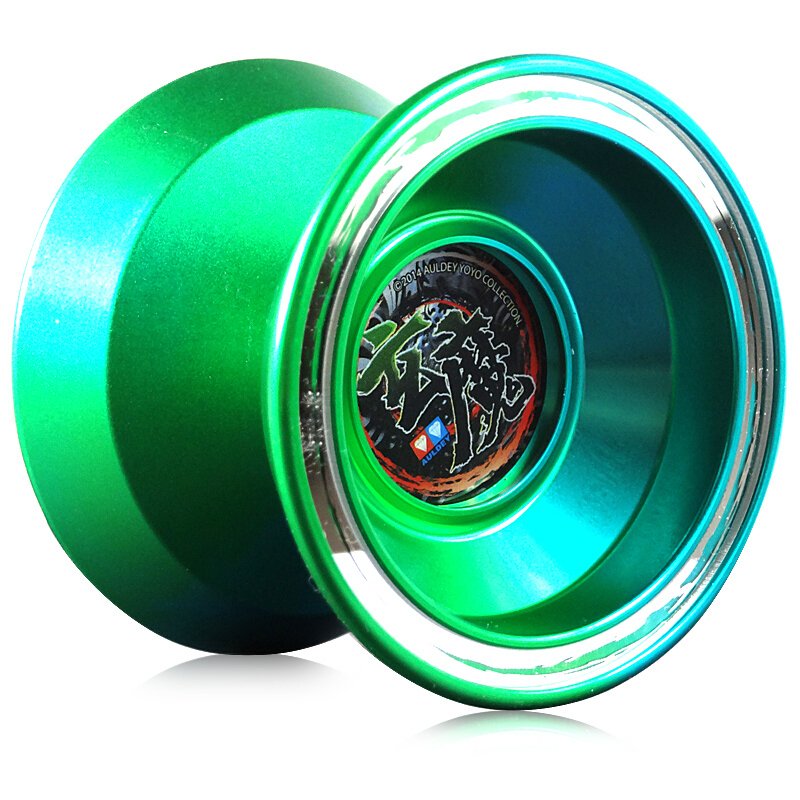 钻悠悠球玩具火力少年王溜溜球火力yoyo球男孩竞技套装高端金属球玄魔