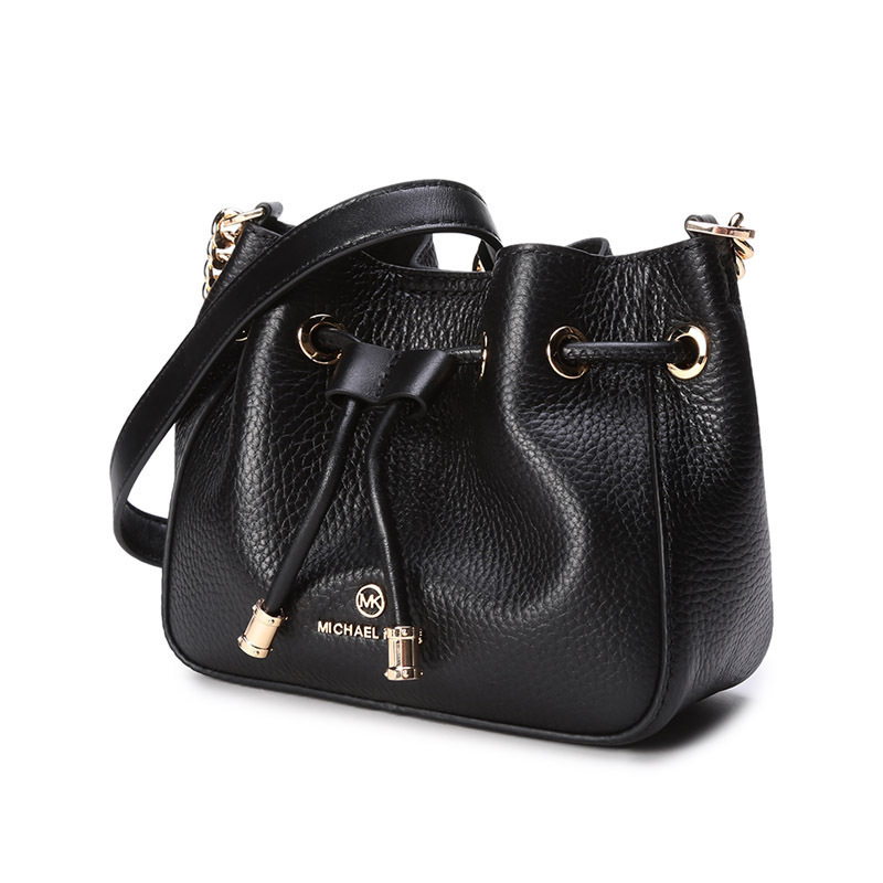 michael kors mk女包 phoebe牛皮革超小号单肩斜挎包抽绳包水桶包32h1