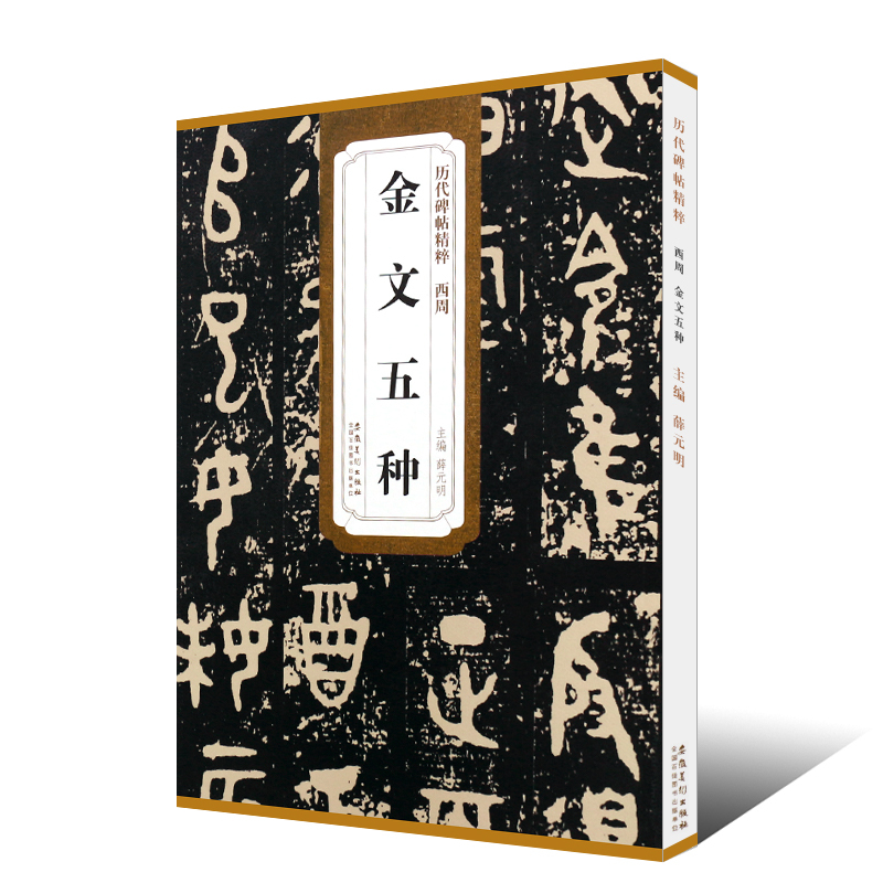 [正版]篆书字帖西周金文五种 历代碑帖精粹 附译文技法解析 大盂鼎 史墙盘散氏盘毛公鼎书法临摹练字帖教程 安徽美术大纂