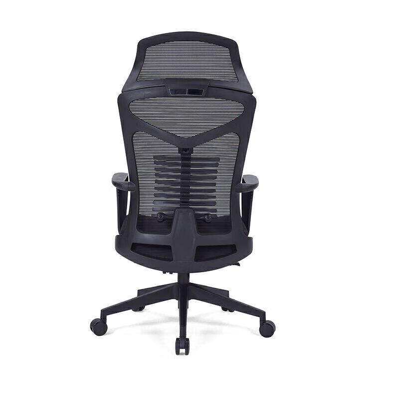 圣斯顿SD-269A 人体工学椅办公椅620*490*1170-1240mm(单位:张)黑色高清大图