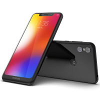 官方正品[原封]摩托罗拉p30 play 黑色 4GB+64GB 支持应用分身 全网通4G 骁龙处理器 后置双摄 全面屏 智能手机