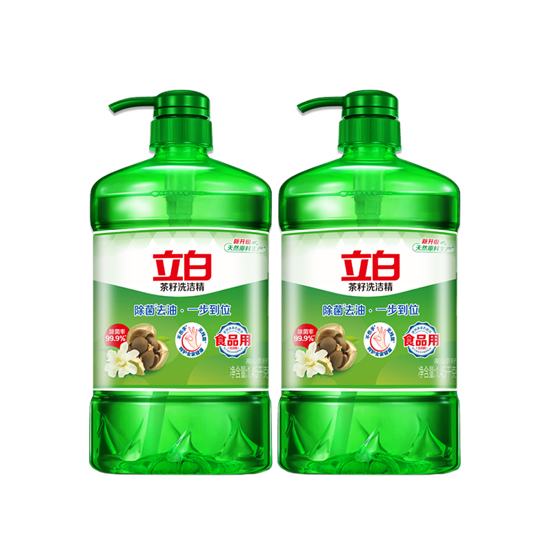 立白洗洁精套装1.45kg*2瓶温和茶籽款xjj_lb_czxj_1.45-2